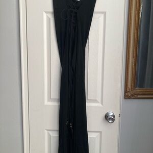 Black evening dress